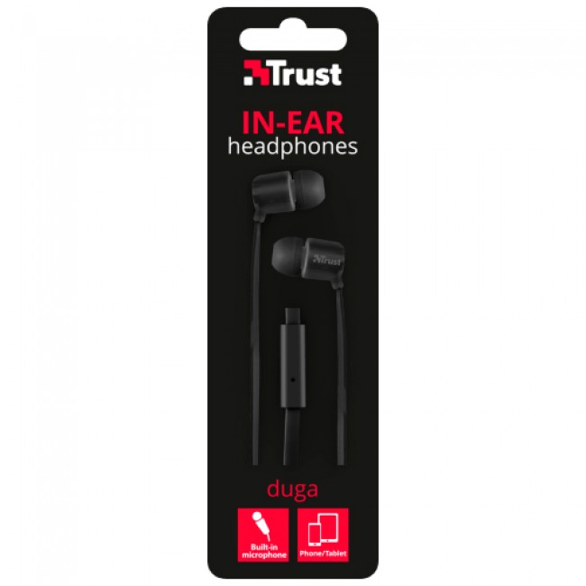 Trust Headphone Duga Black