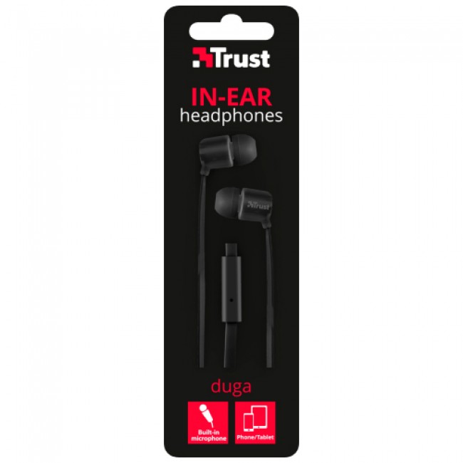 Trust Auriculares Duga Negro