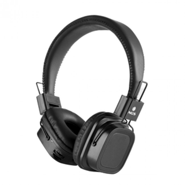 Auriculares Bluetooth NGS Black Artica 