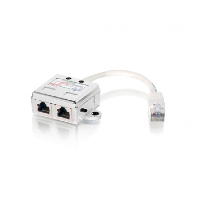 RJ45 Ladron de 2 conectores