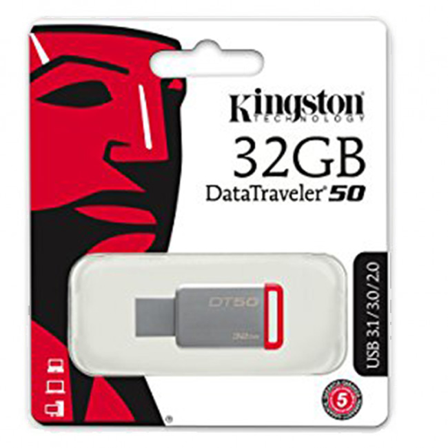 Kingston DataTraveler 50 32GB USB 3.1/3.0/2.0