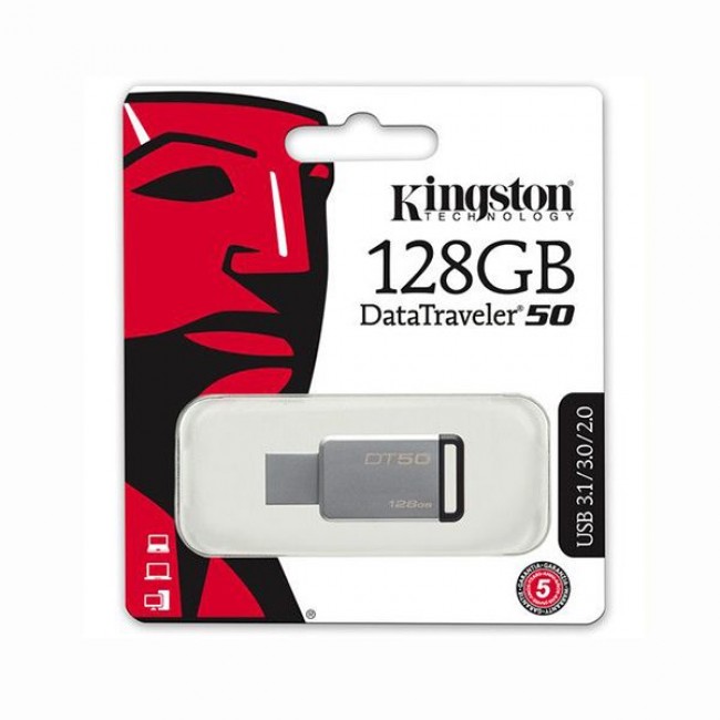 Kingston Datatraveler 50 128GB USB 2.0/3.0/3.1