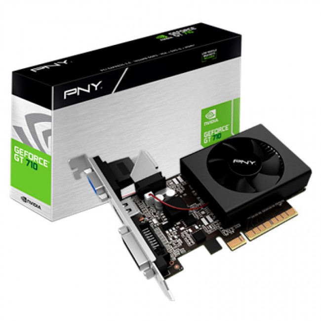  Tarjeta Gráfica Geforce 710 PNY 1GB DDR3