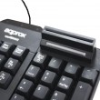 Teclado Approx con Lector DNI