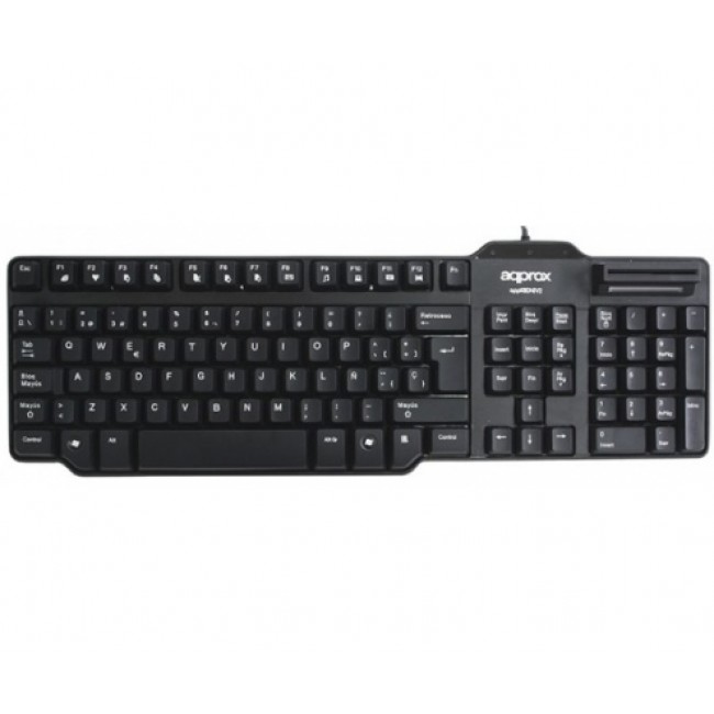 Teclado Approx con Lector DNI