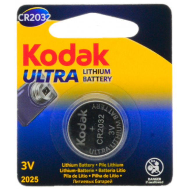 Kodak Ultra CR2032 3V