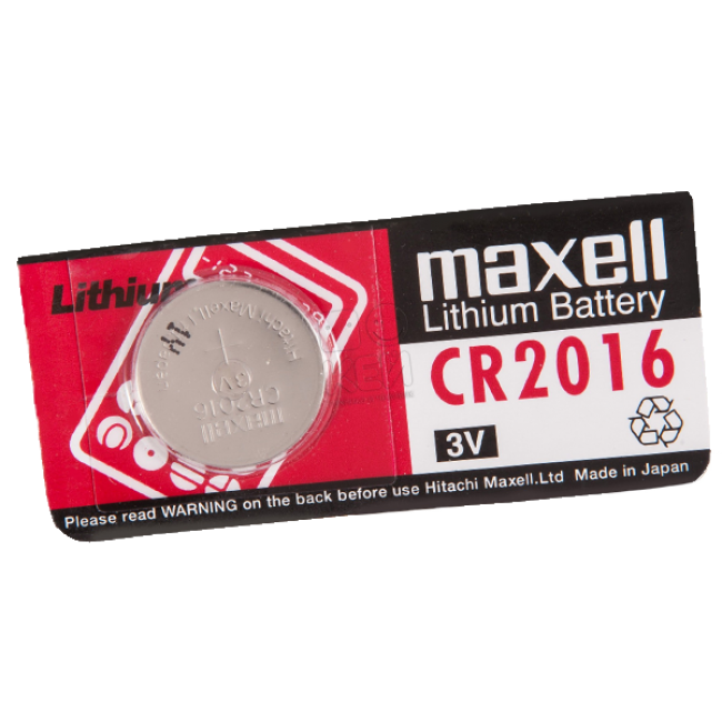 Pila Botón Maxell CR2016 individual