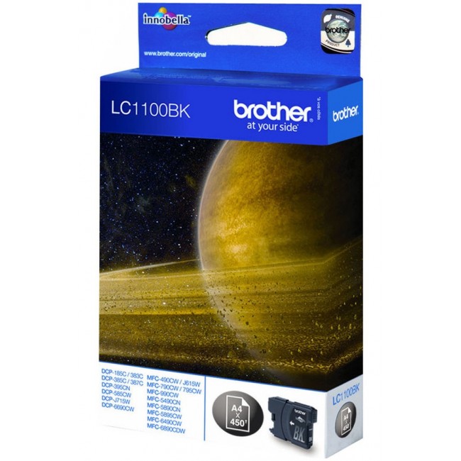 Brother Tinta LC1100 Negro