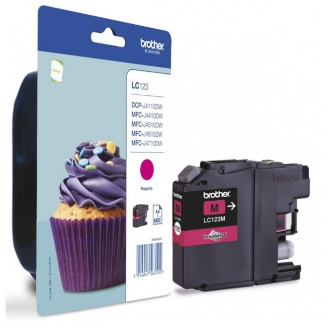 Brother Tinta LC123 Magenta