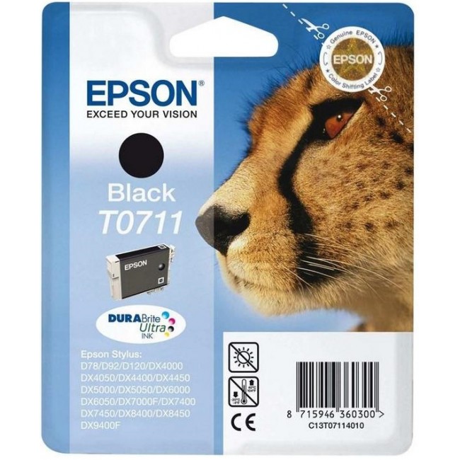 Epson Tinta T0711 Negro