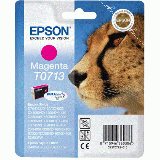Epson Ink T0713 Magenta