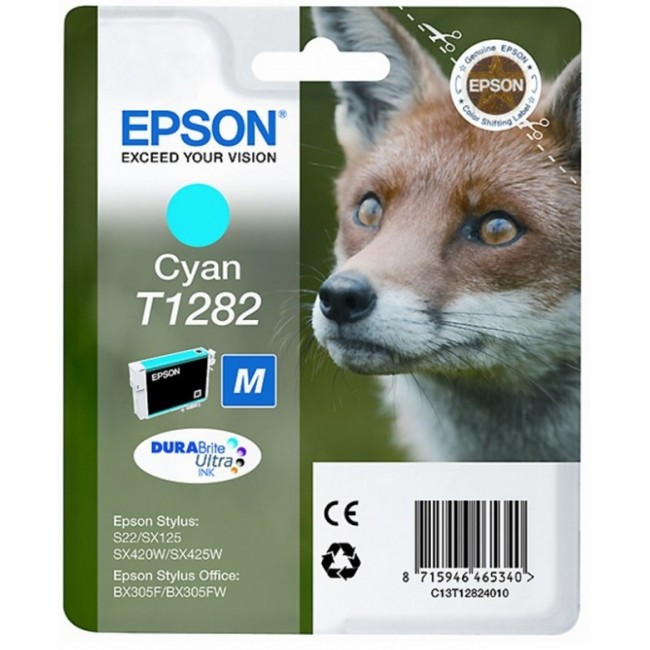 Epson Tinta T1282 Cyan