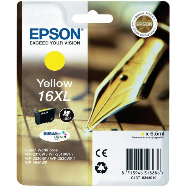 Epson Tinta T1634 Amarillo