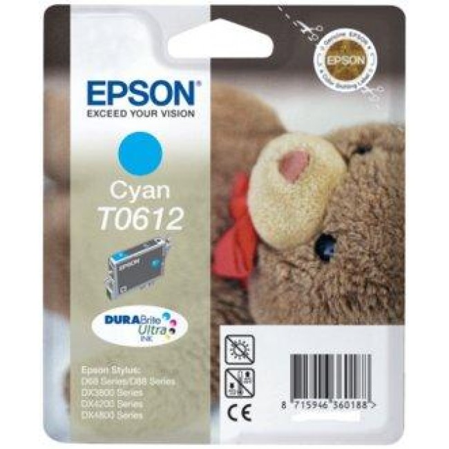 Epson Tinta T0612 Cian