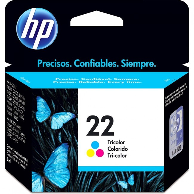 HP Tinta 22 Tri-color