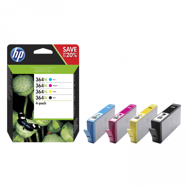 HP Tinta 364 XL Rainbow Pack