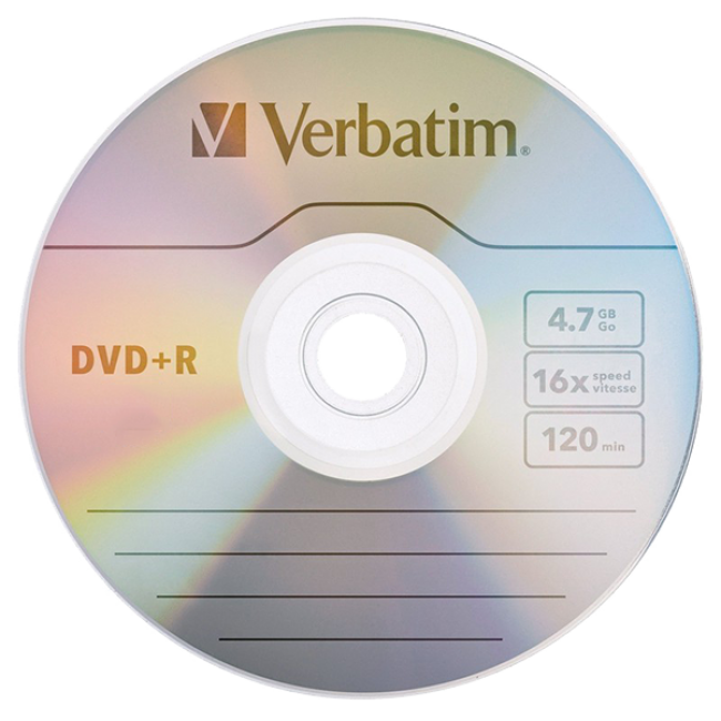 Verbatim DVD-R 1 Unidad