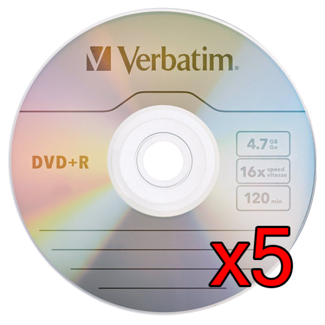 Verbatim DVD-R 5 Unidades