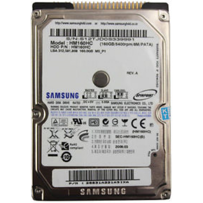 Disco duro Samsung IDE 160Gb 2,5" Refurbished