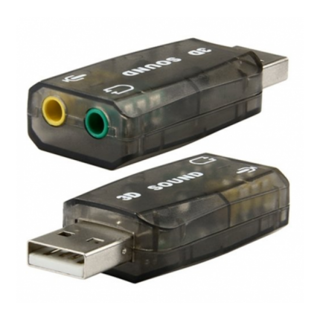 Sound Audiocontroler USB Sound Card Virtual 5.1