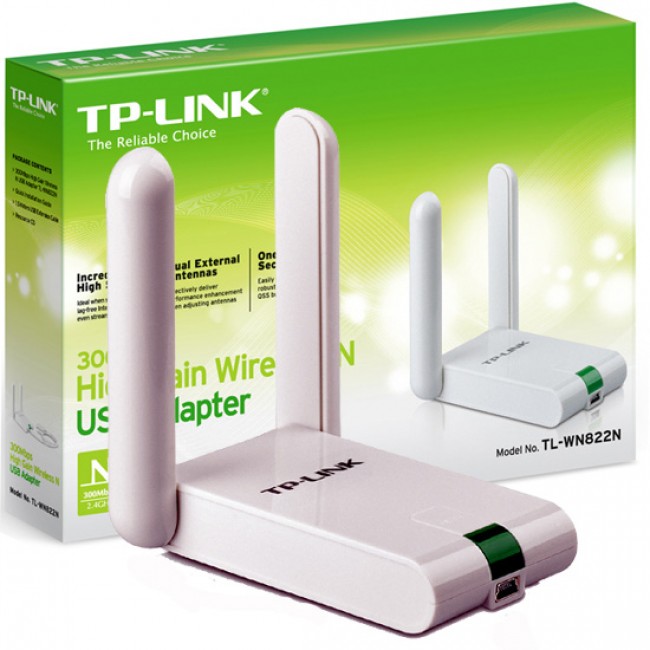 TP-Link Adaptador USB Inalámbrico de 300 Mbps